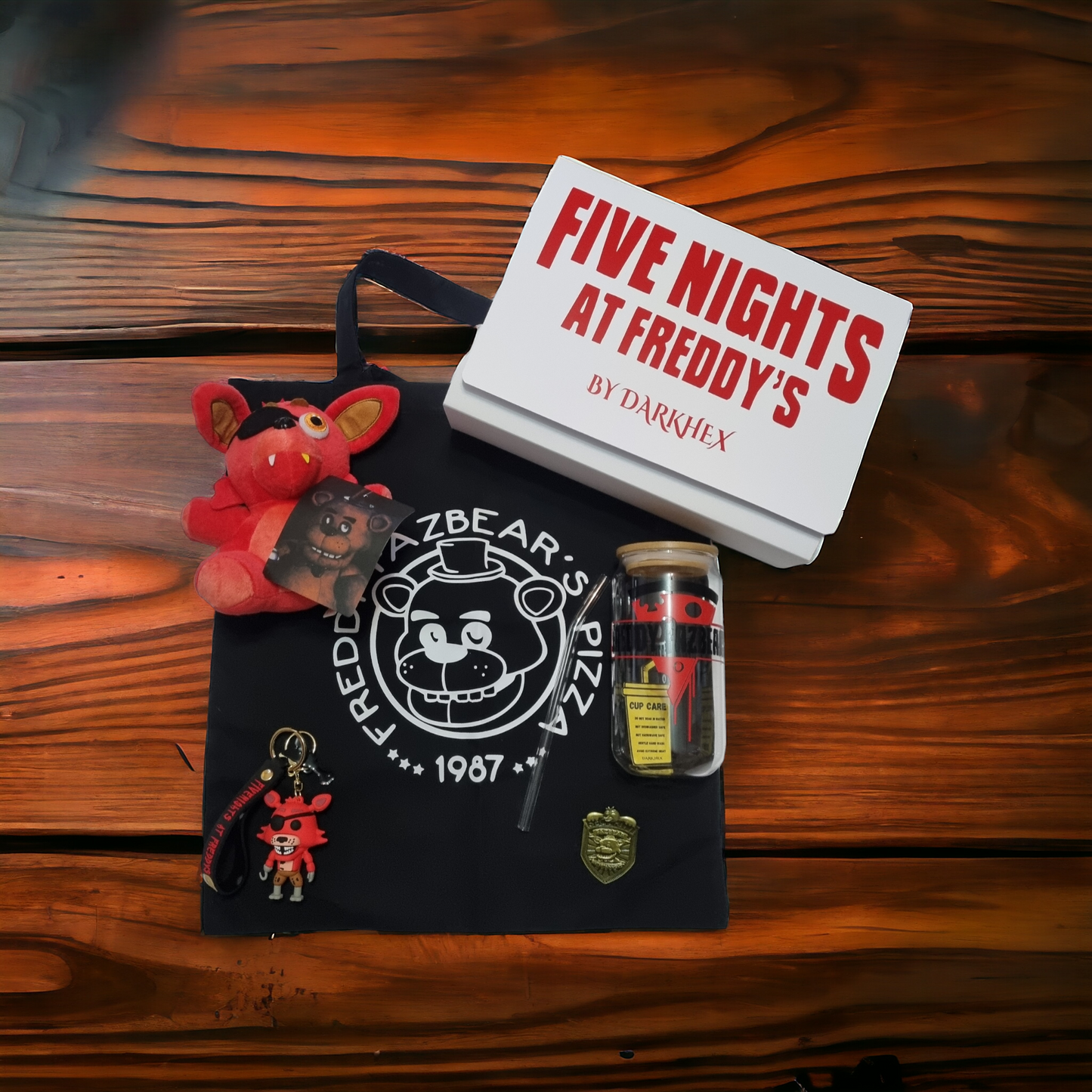 FNAF Foxy Inspired Gift Box – The Ultimate Five Nights at Freddy’s Fan Set