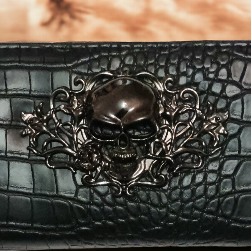 Skull Detail Purse - Eye-Catching And Perfect