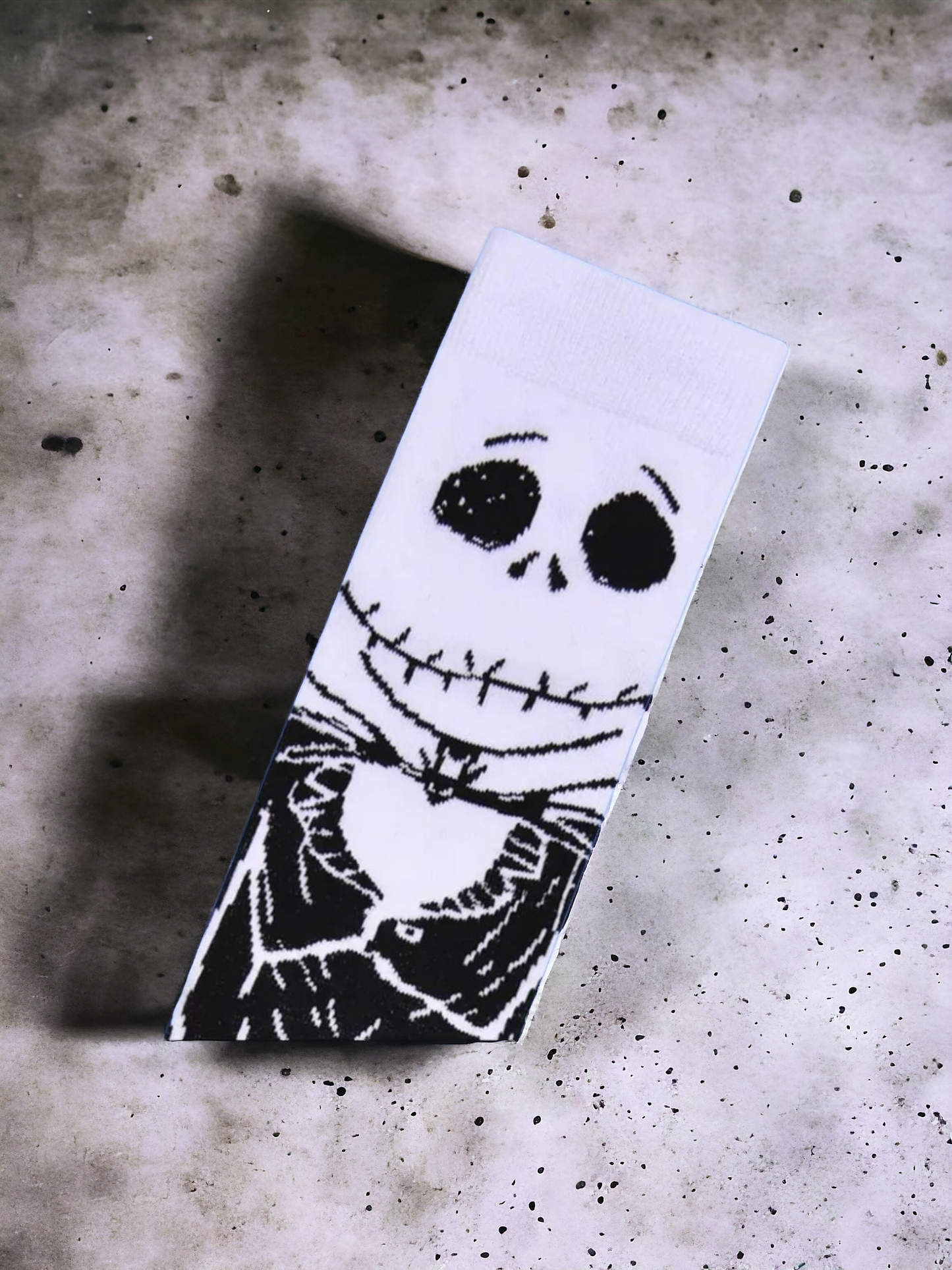 Jack Skellington Inspired Sock - Add A Spooky Touch To Your Outfit