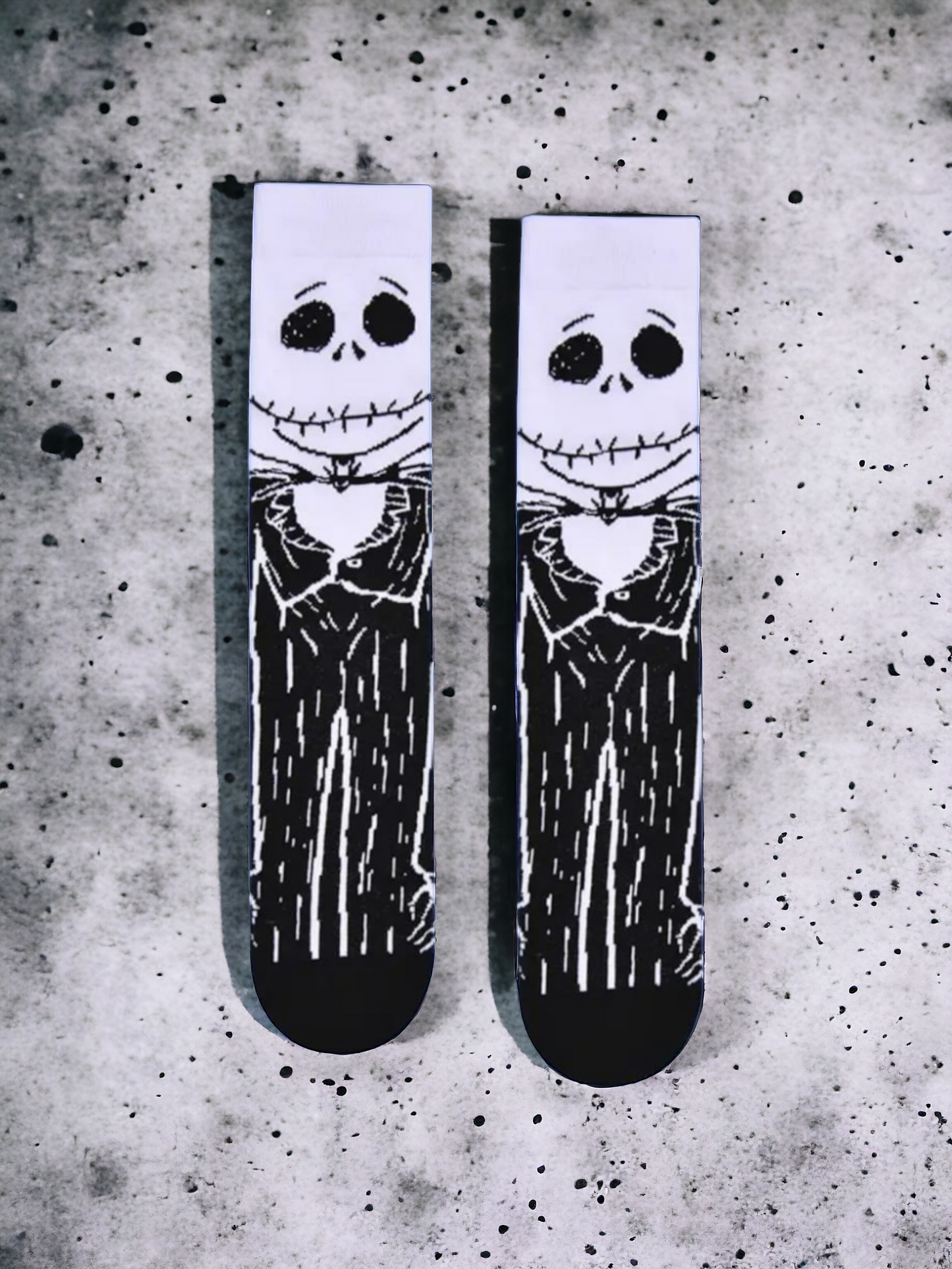Jack Skellington Inspired Sock - Add A Spooky Touch To Your Outfit