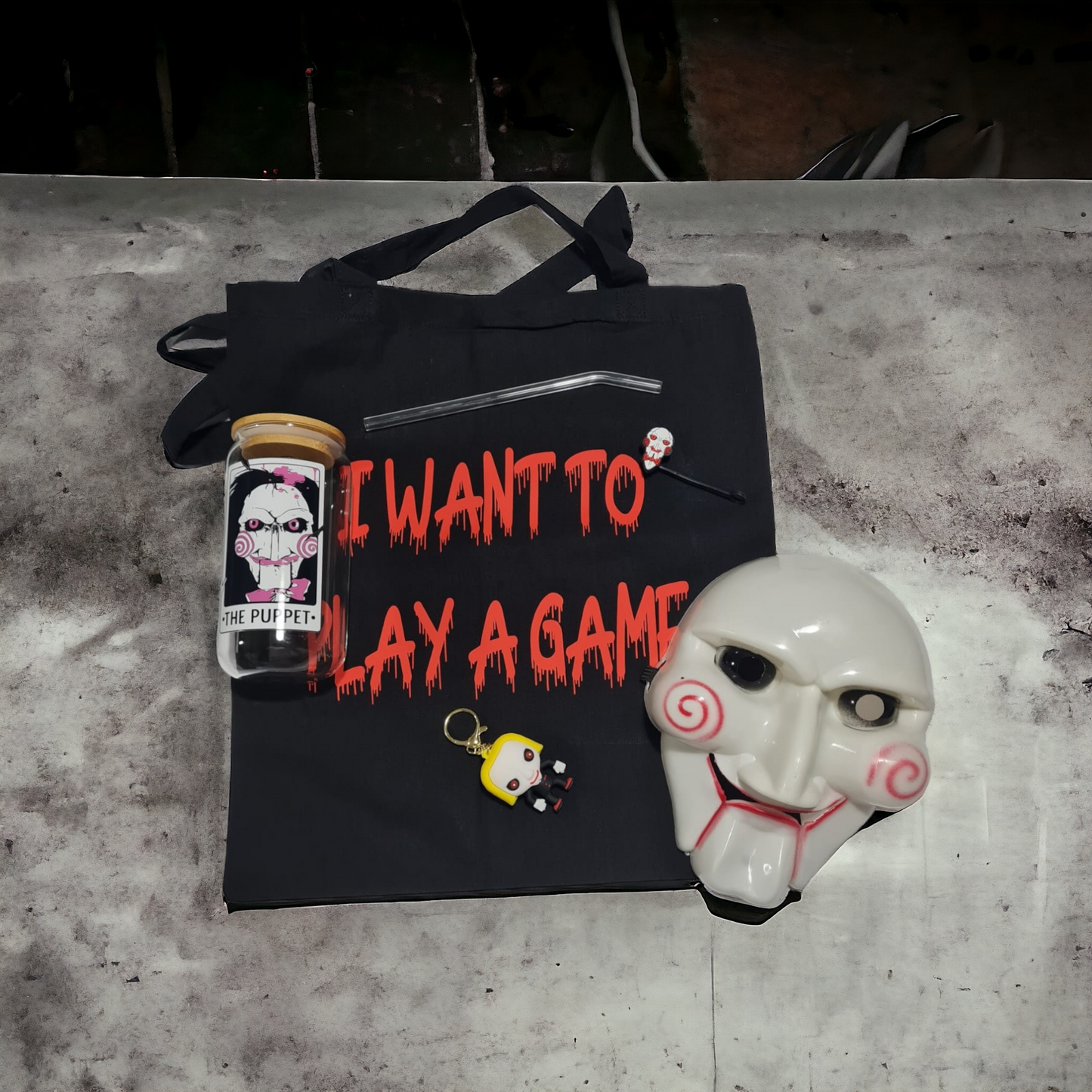 Jigsaw-Inspired Mini Horror Gift Set - Let The Game Begin