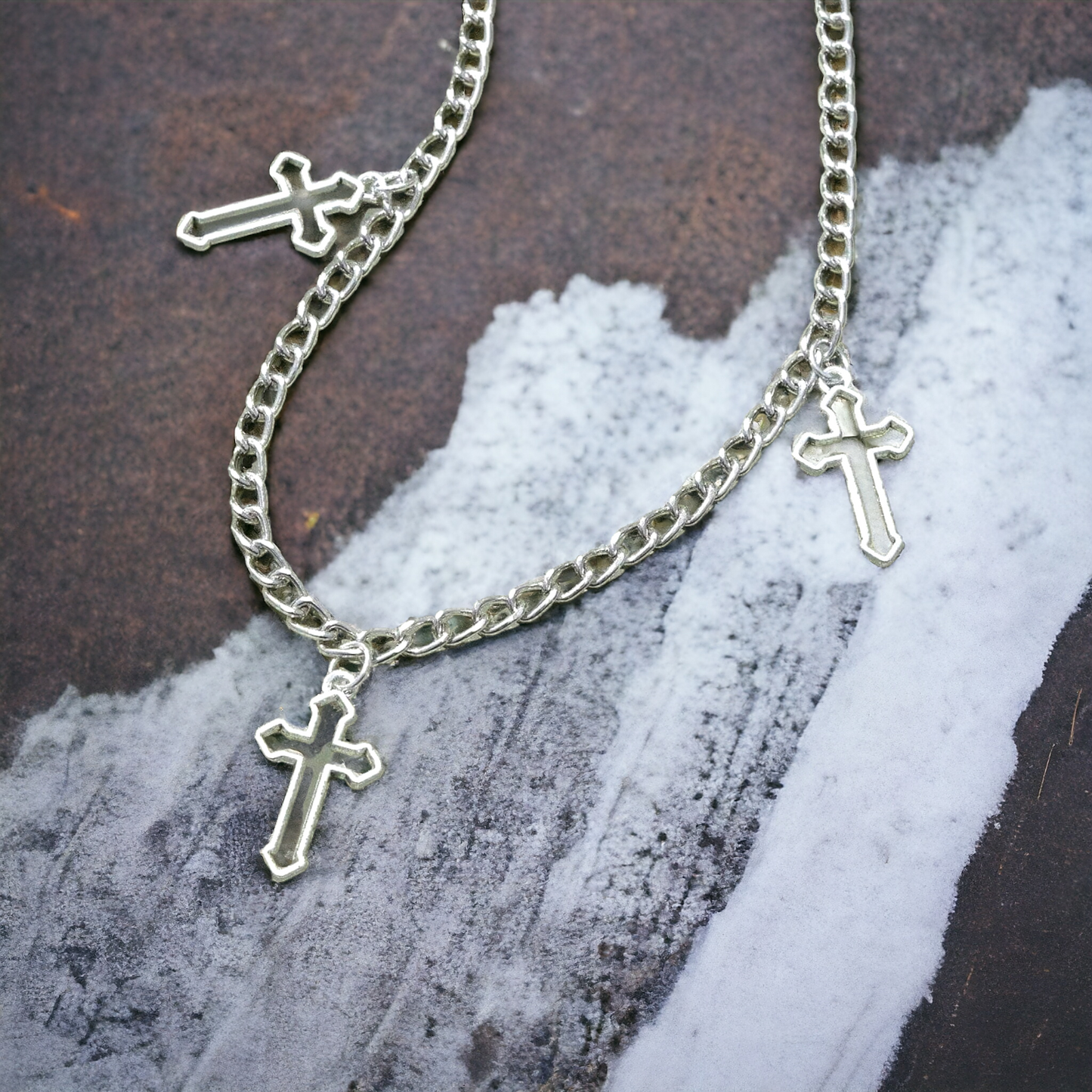 Goth Cross Charm Trouser/Pant Chain - Enhance Your Alternative Style