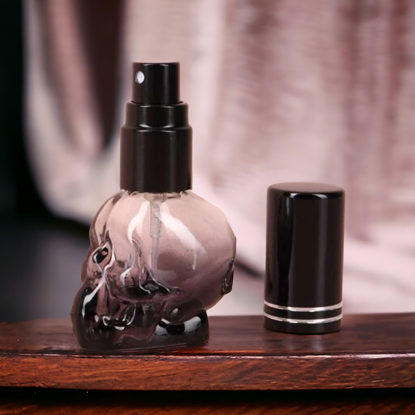 8ml Travel Skull Refillable Empty Perfume Bottle