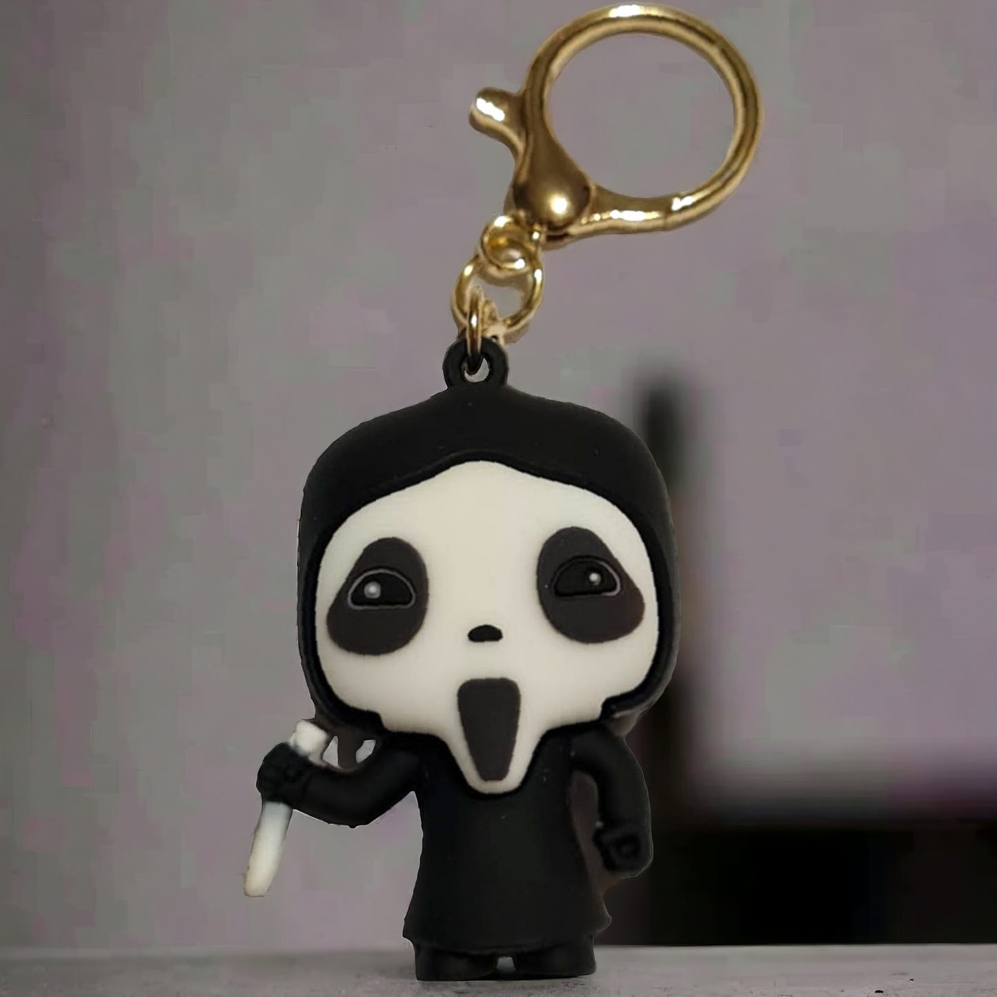 Ghost 3D Pop Style Inspired Keyring – A Must-Have for Horror Fans
