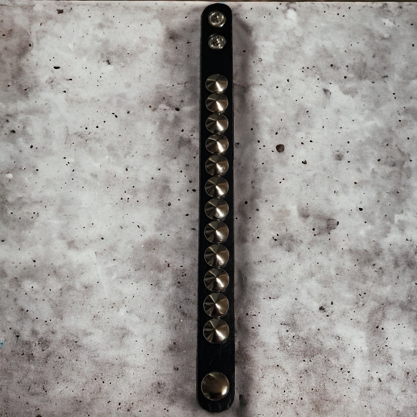 Studded Button Cuff Bracelet - Designed To Stand Out