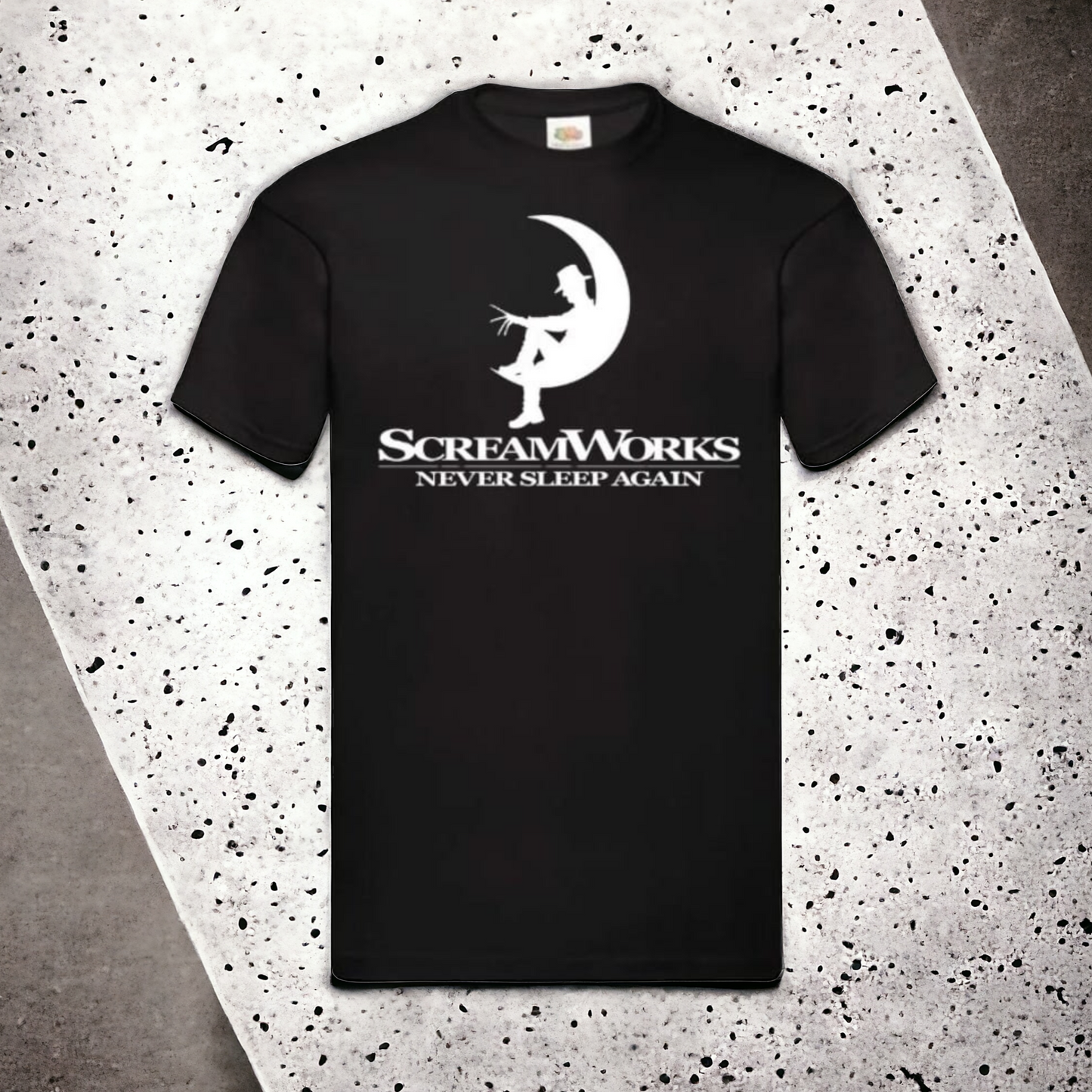 Freddy Kruger's "Never Sleep Again" Inspired T-Shirt – The Ultimate Horror Fan Apparel