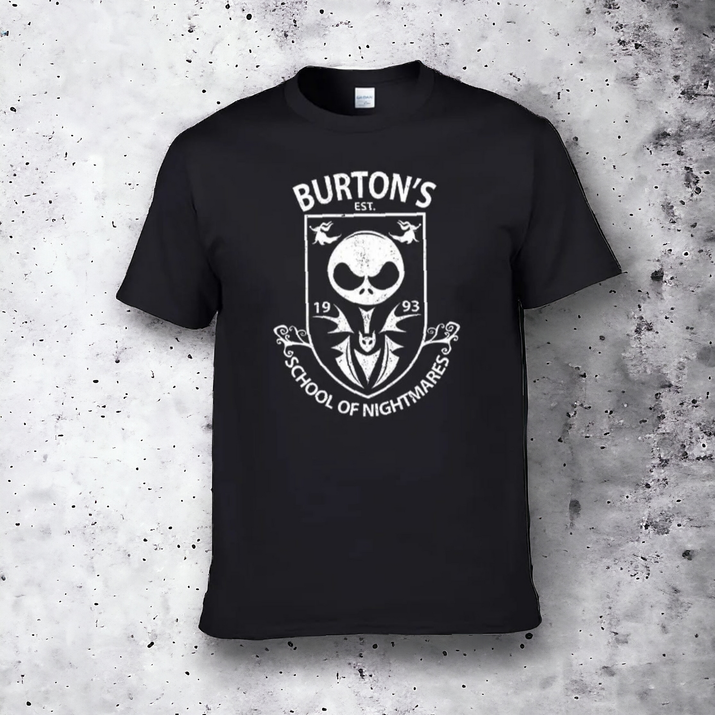 NBC School Of Nightmares Inspired T-Shirt - Celebrating The Charm Of Halloween Town