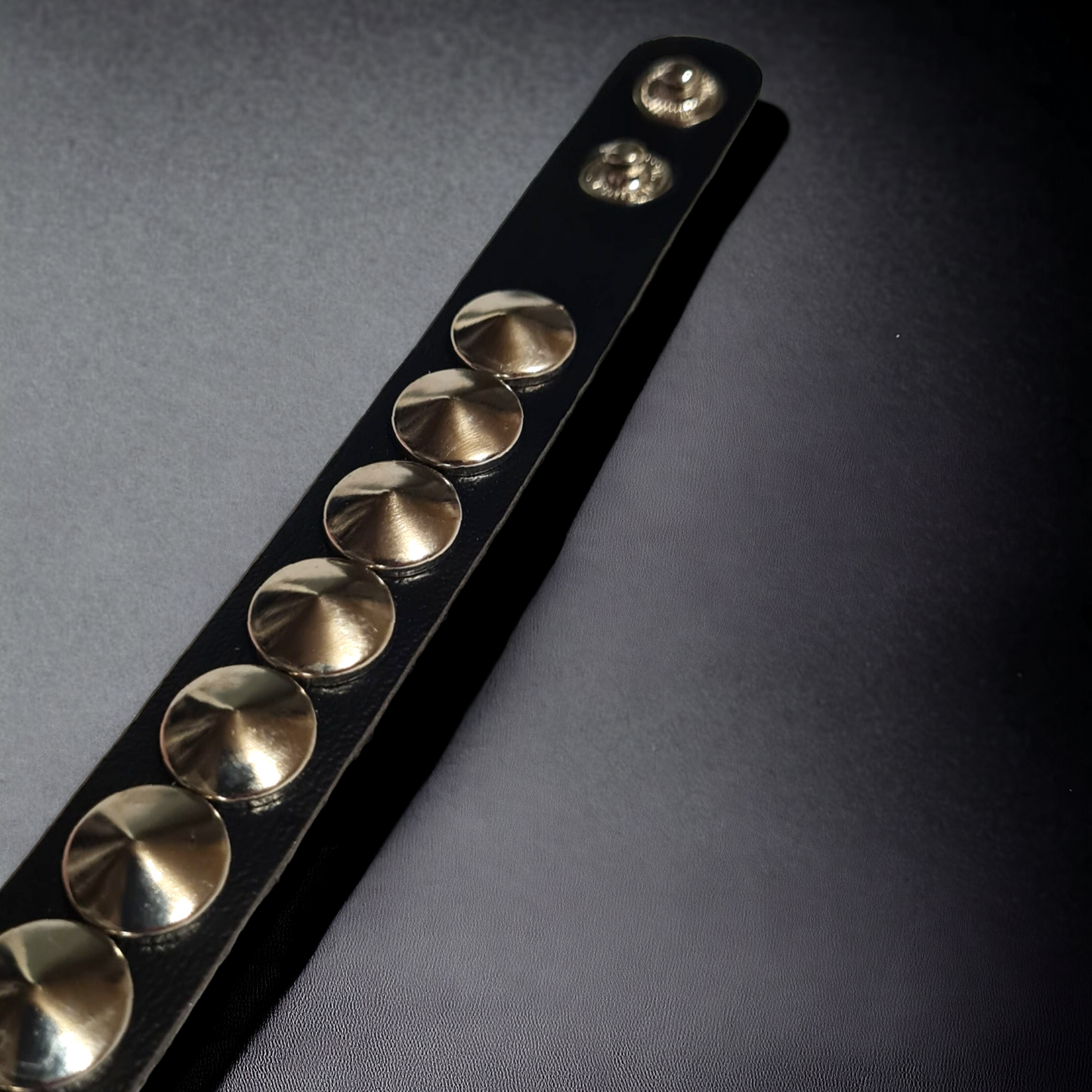 Studded Button Cuff Bracelet - Designed To Stand Out