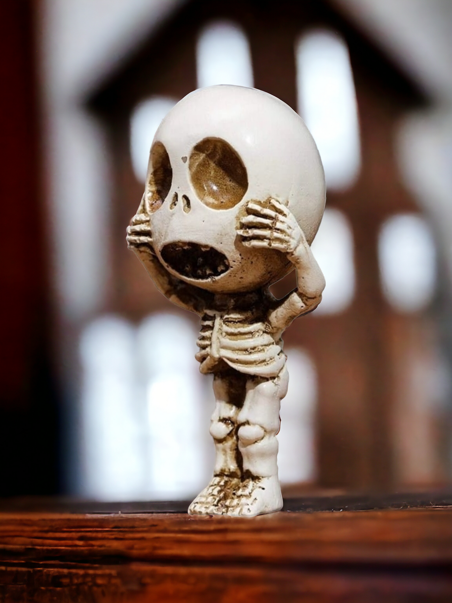 Cute Skeleton Shaped Decoration - Unique Piece For Enthusiasts Of Alternative Fashion And Décor