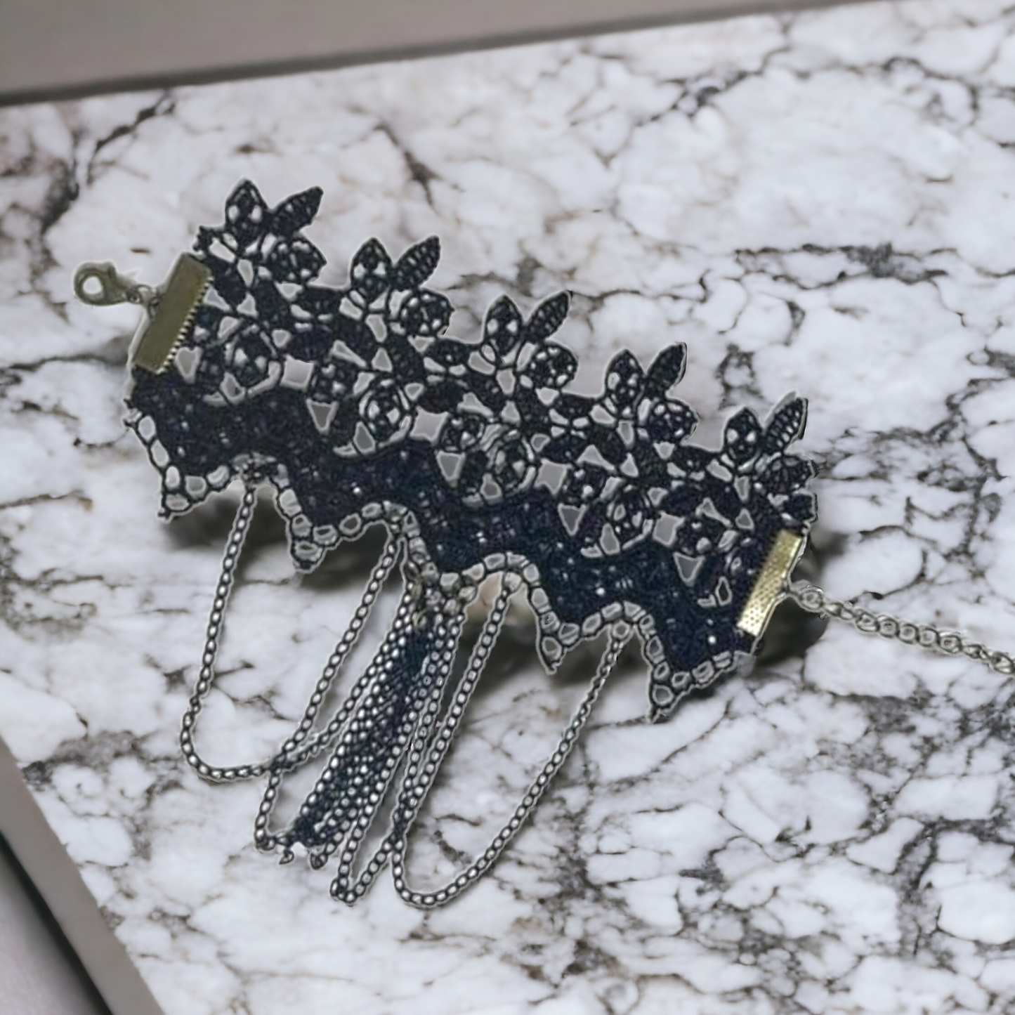 Goth Chain Tassel Bracelet - Give Off That Gothic Vintage Vibes