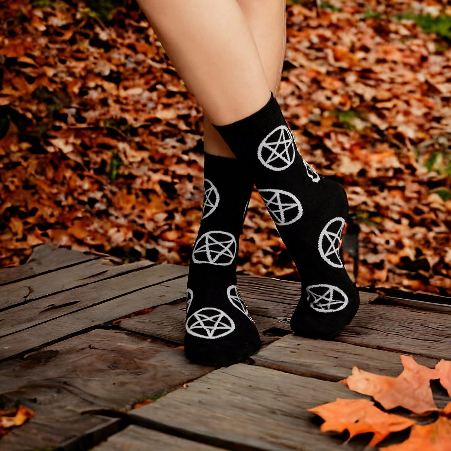 Pentagram Socks - Mystical And Gothic