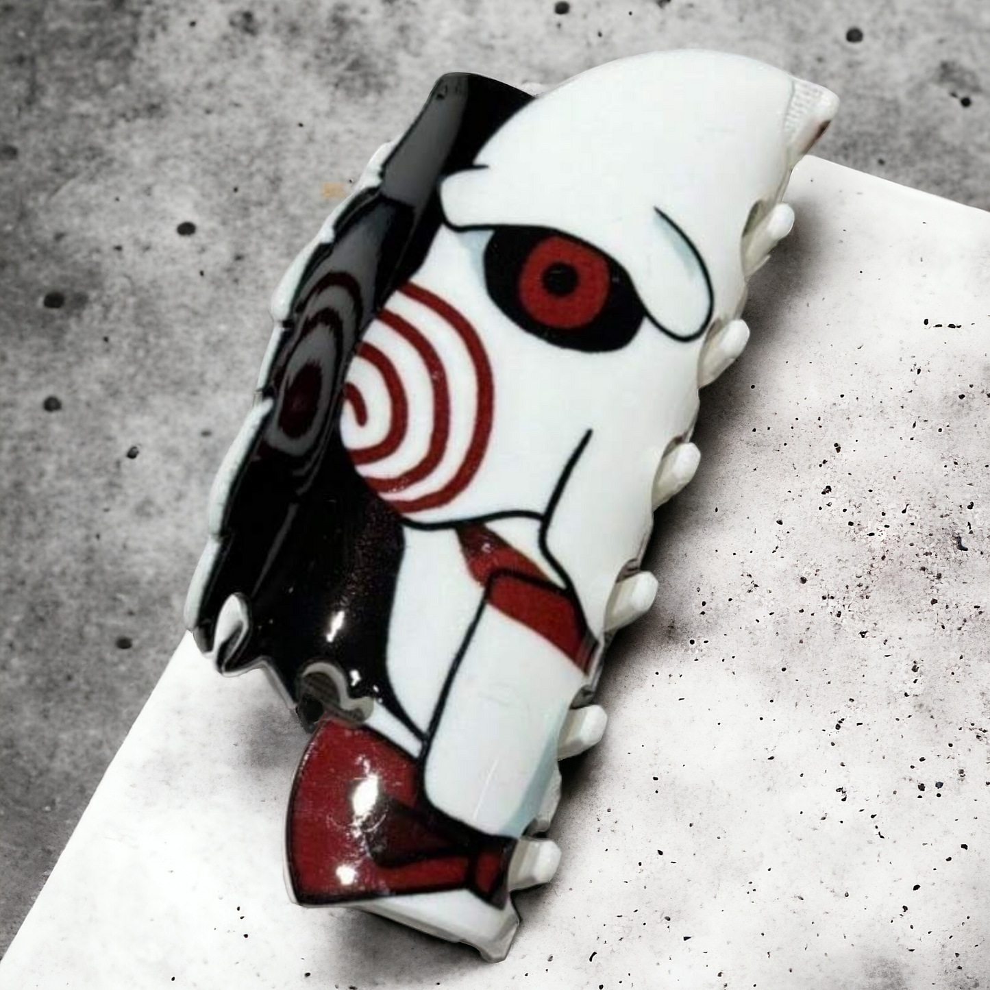 Jigsaw Hair Claw Clip - Inspired By The Iconic Villain