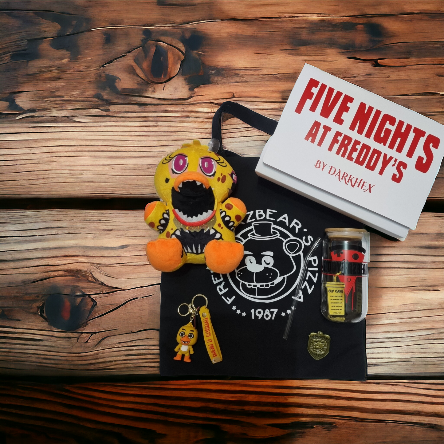 FNAF Chica Inspired Gift Box – The Ultimate Five Nights at Freddy’s Fan Set