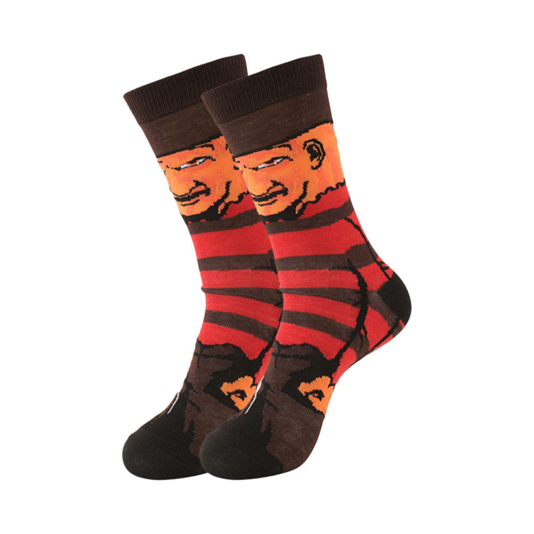 Freddy Krueger Character Socks – Perfect for Horror Fans