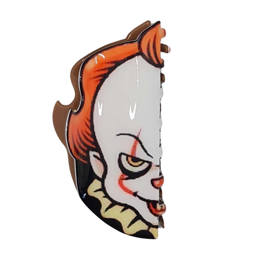 Pennywise Inspired Hair Claw - A Touch Of Horror Elegance