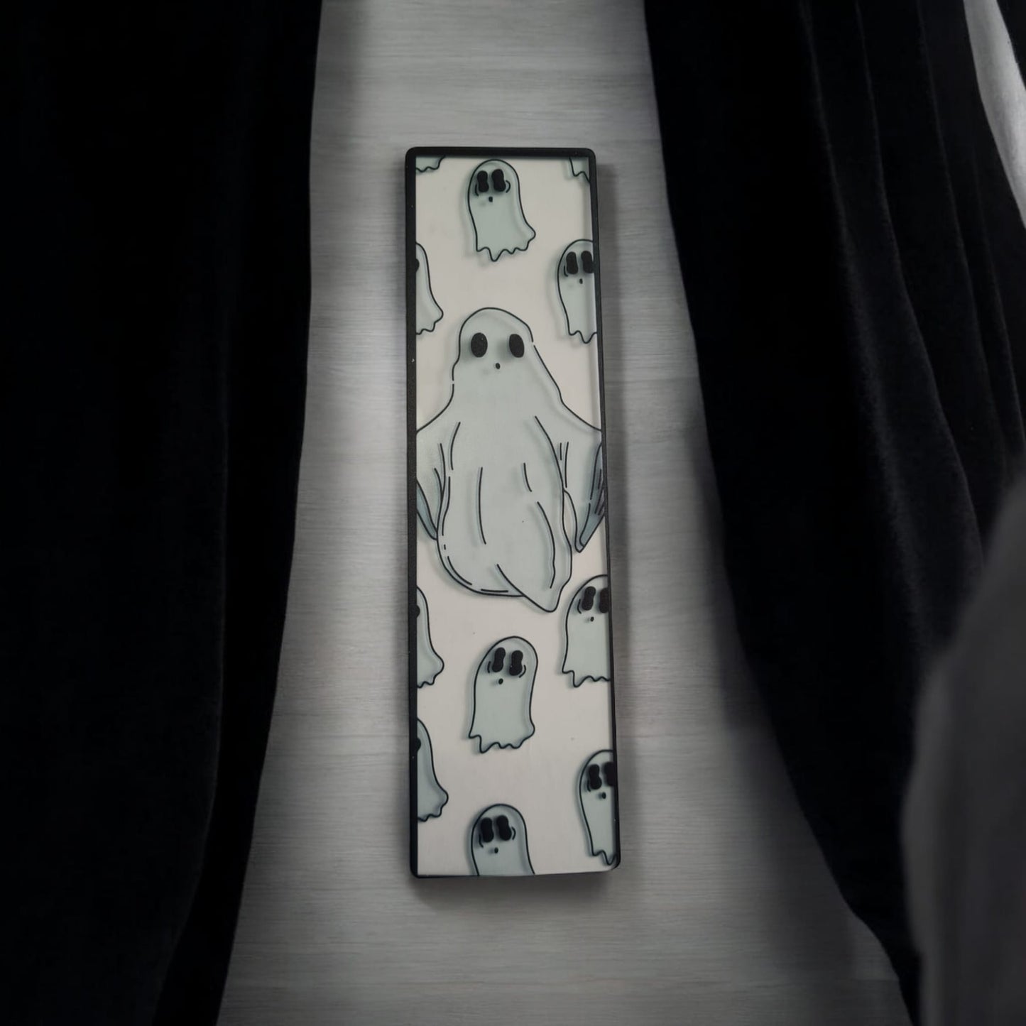 Ghost bookmark Halloween boo basket paranormal