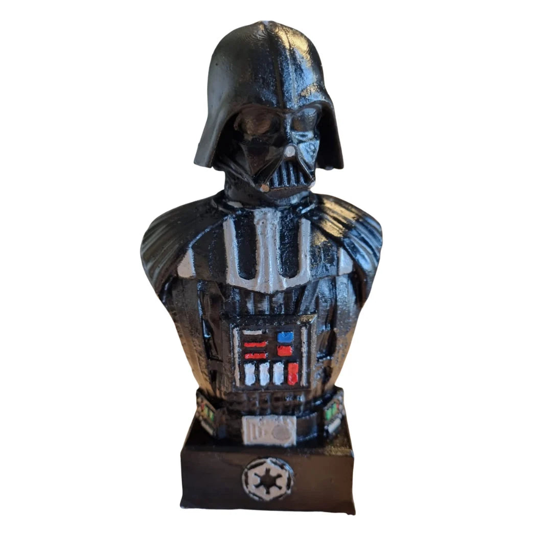Handmade Darth Vader-Inspired Pillar Candle - Embrace The Dark Side Of Home Décor