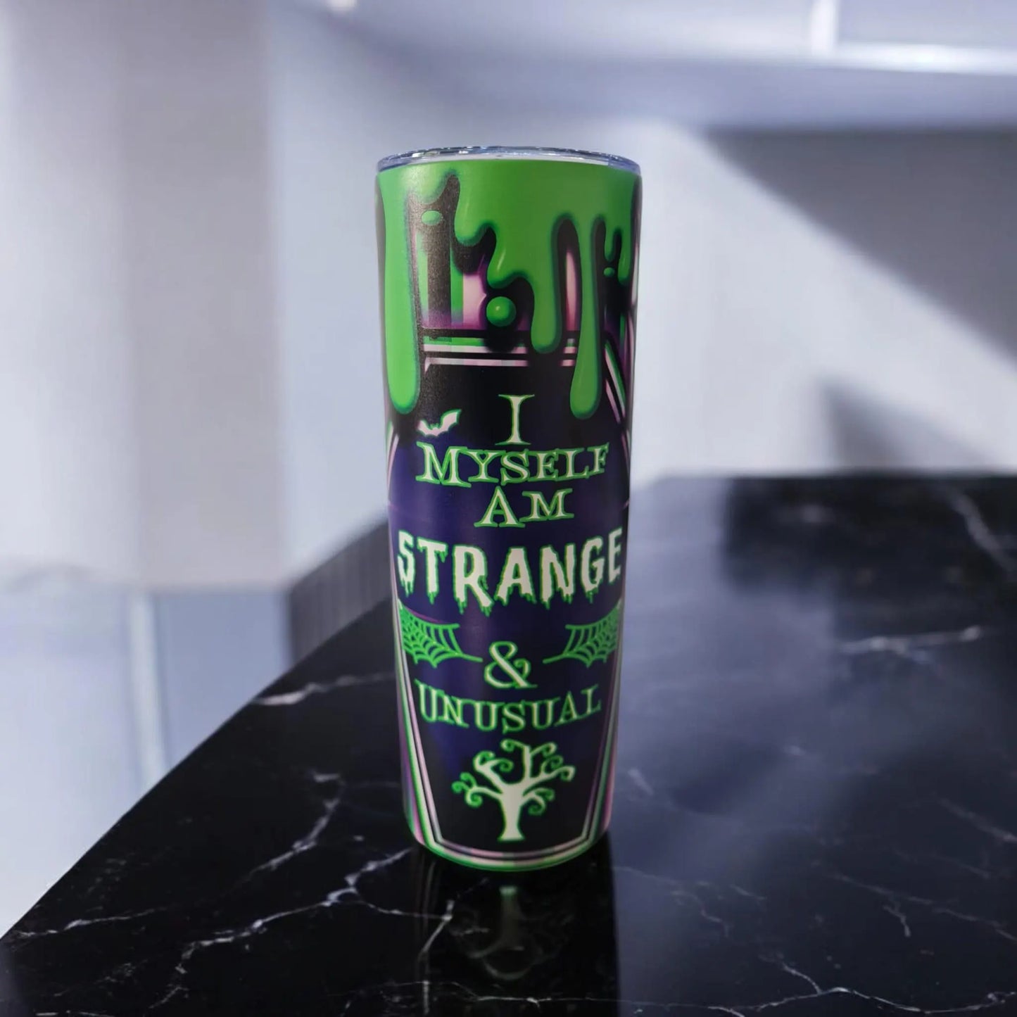 Colourful Strange & Unusual – Gothic Horror Tumbler