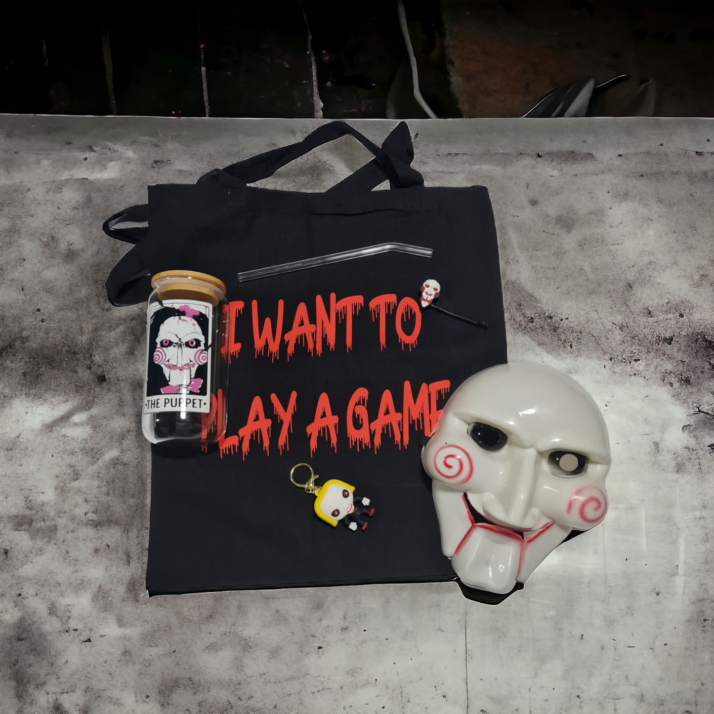 Jigsaw Inspired MINI Horror Gift Set With Gift Note