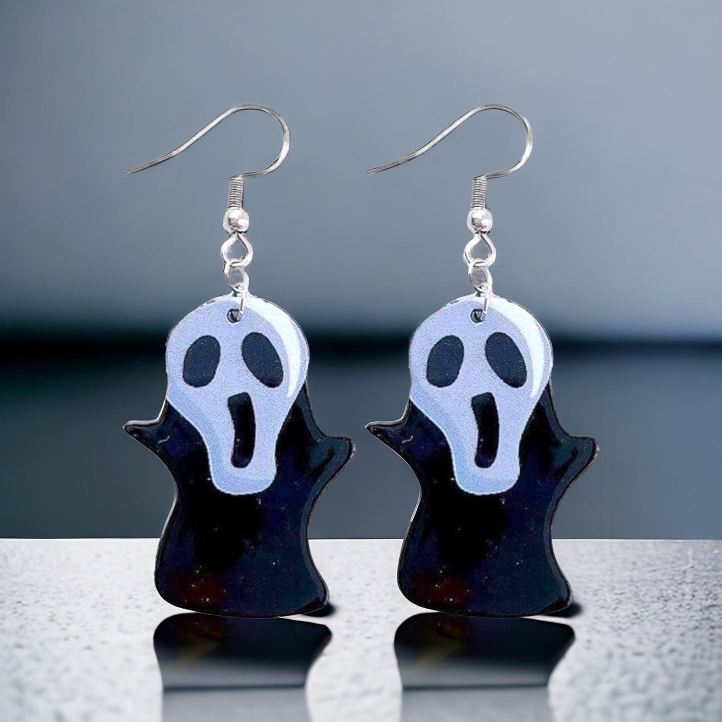 Cute Handmade Ghostface Earrings