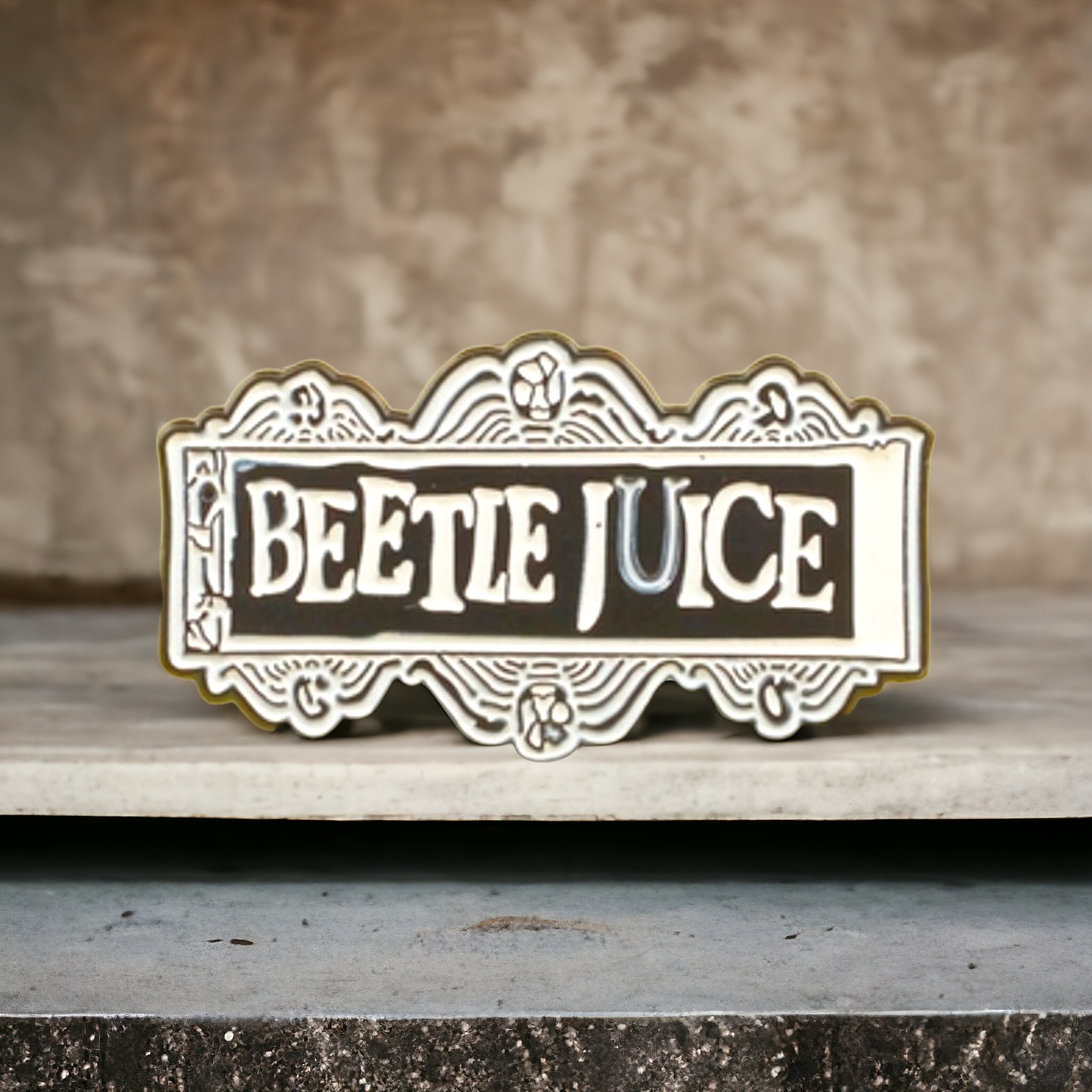 Beetlejuice Pin Badge