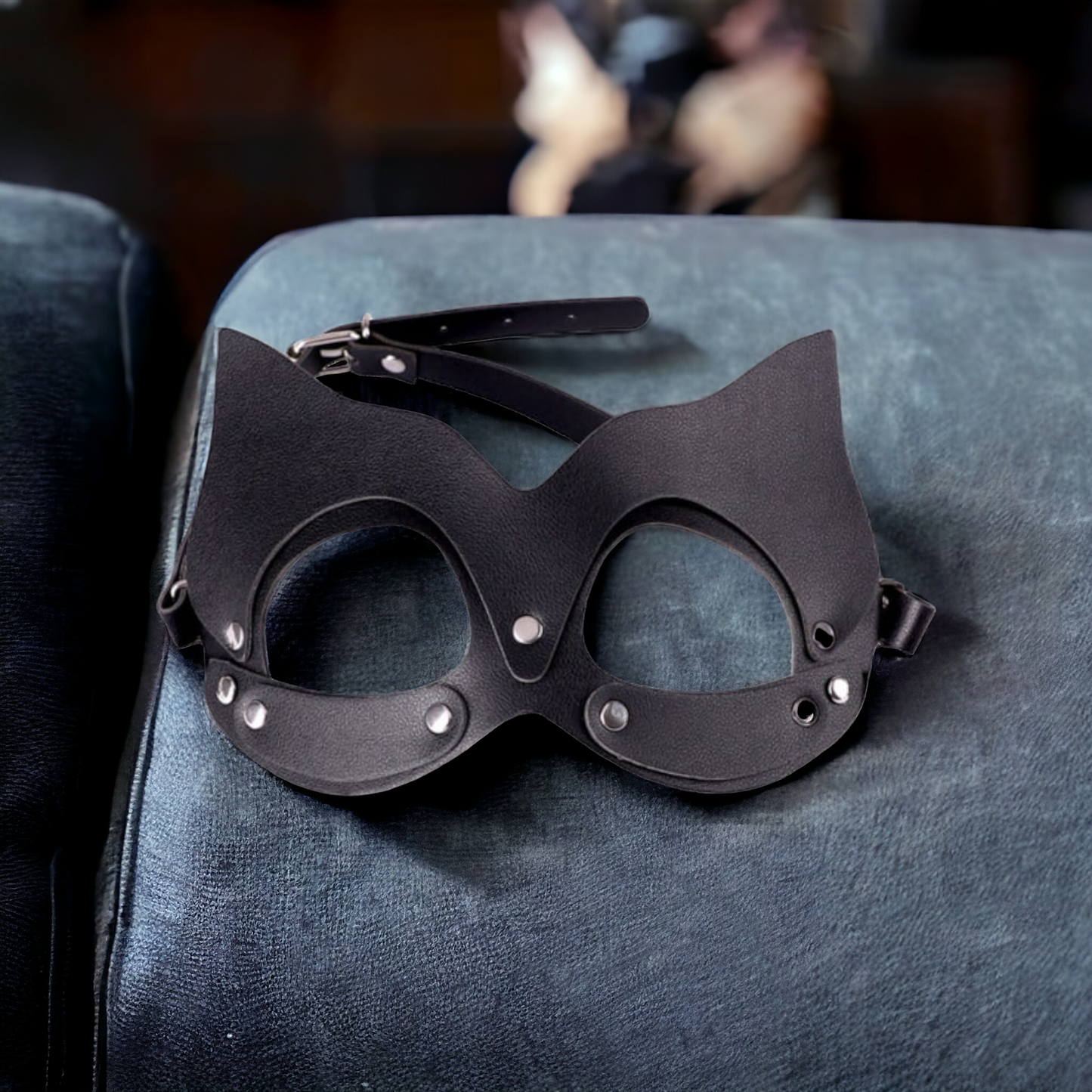 Cat Mask And Bell Collar