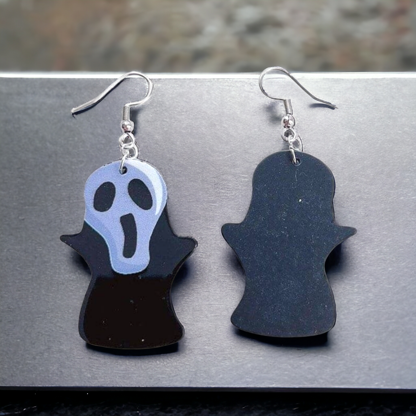 Cute Handmade Ghostface Earrings