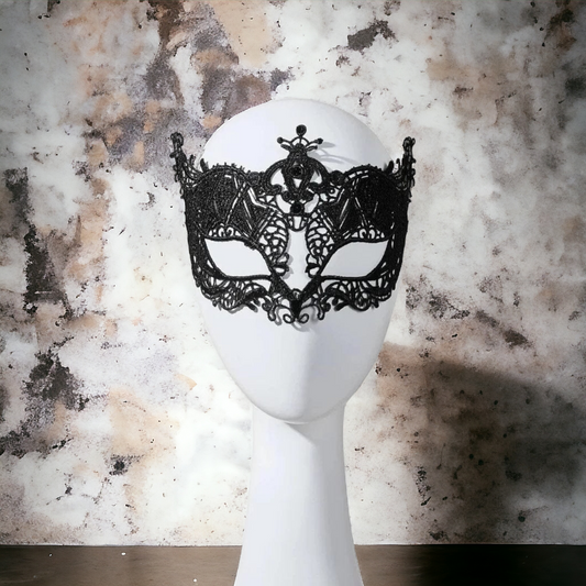 Beautiful Vintage Look Lace Masquerade Eye Mask