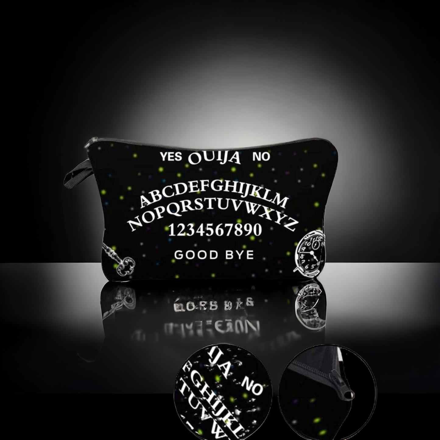 Ouija Bag Zip-Up Makeup/Pencil Case