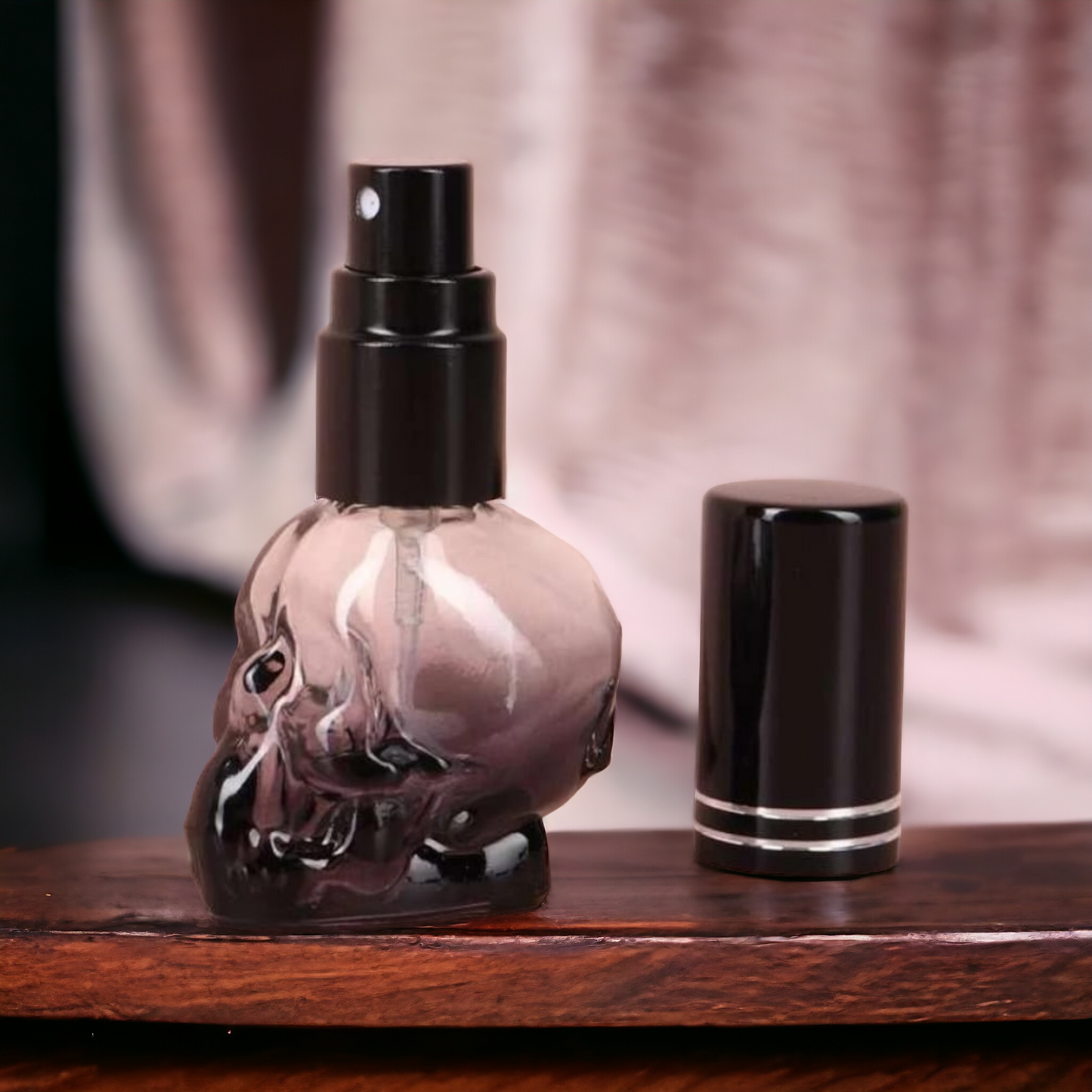 8ml Travel Skull Empty Refillable Perfume Bottle