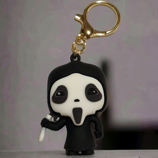 Ghostface 3D Pop Style Inspired Keyring