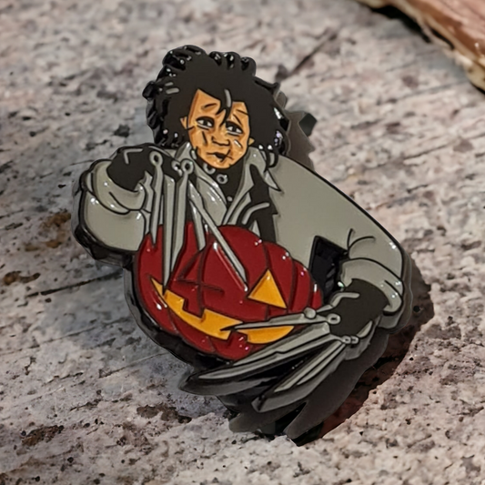 Edward Scissorhands Enamel Pin Badge