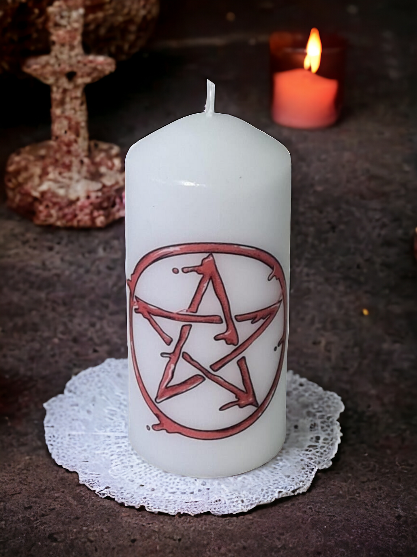 The Alternative Gothic Pillar Candles