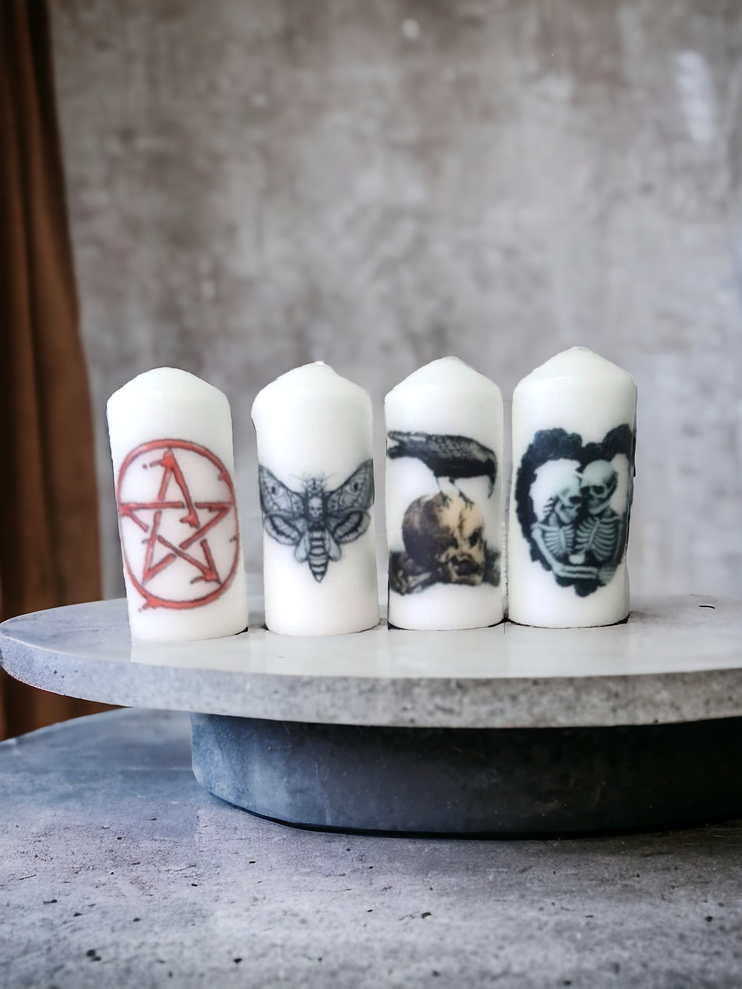 The Alternative Gothic Pillar Candles