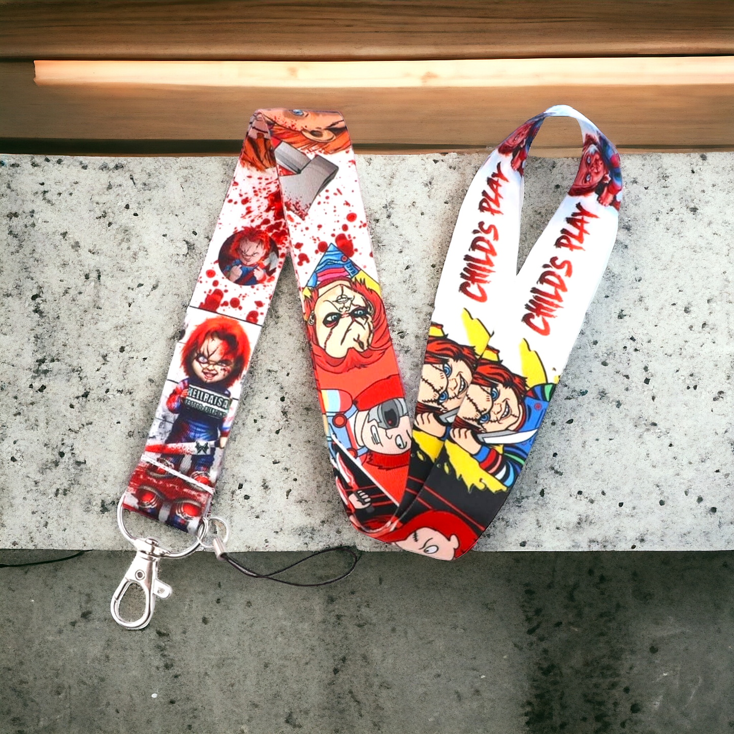 Chucky Childs Play Lanyard