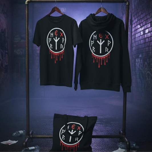 Hexmark Sigil — Tri-Ritual Trinity Set (The Relic · The Sigil · The Vessel) gothic and alternative clohing