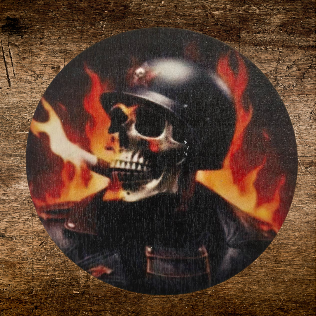 Last cigar smoking skull from hell coaster 