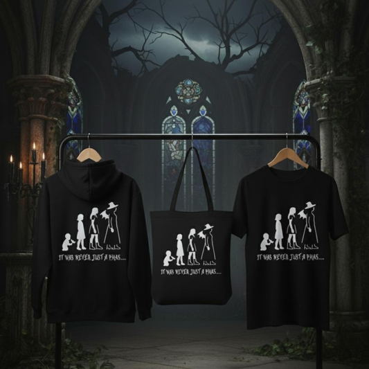 Rite of Becoming — Tri-Ritual Trinity Set (The Relic · The Sigil · The Vessel) gothic and alternative streetwear