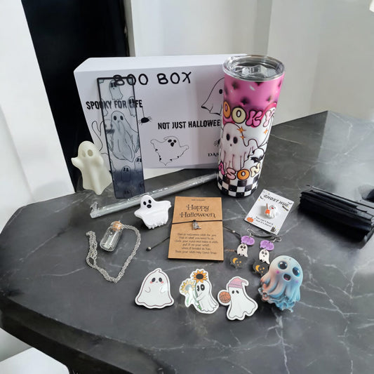 Ghost boo basket boo box Halloween boo basket paranormal