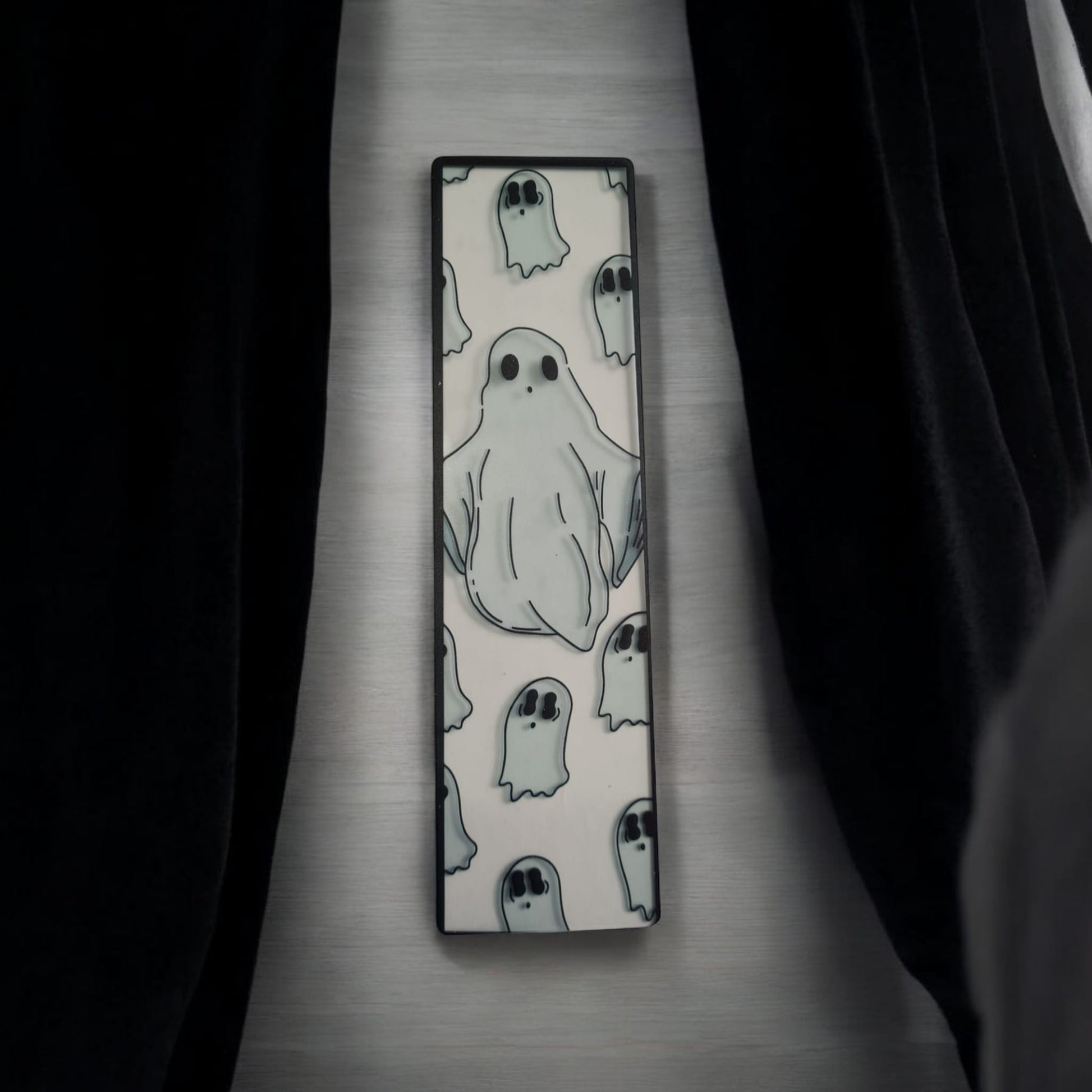 Ghost bookmark Halloween boo basket paranormal 