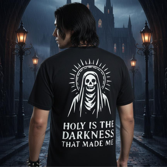 gothic skeleton tee darkness