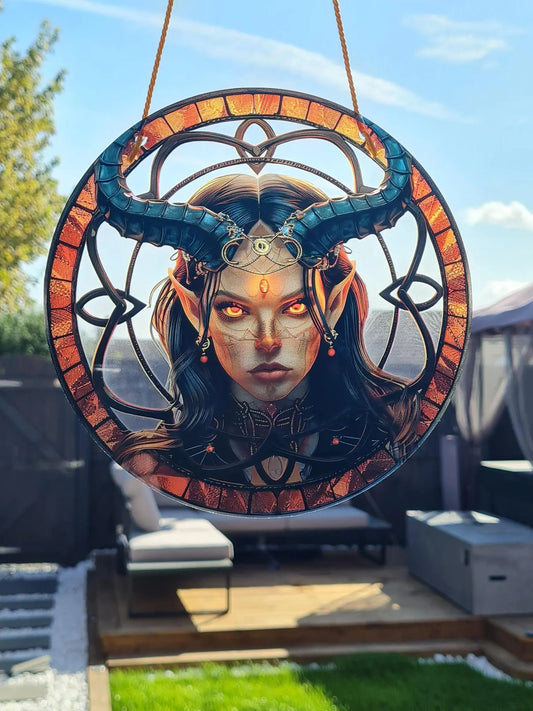 gothic suncatcher home decor 