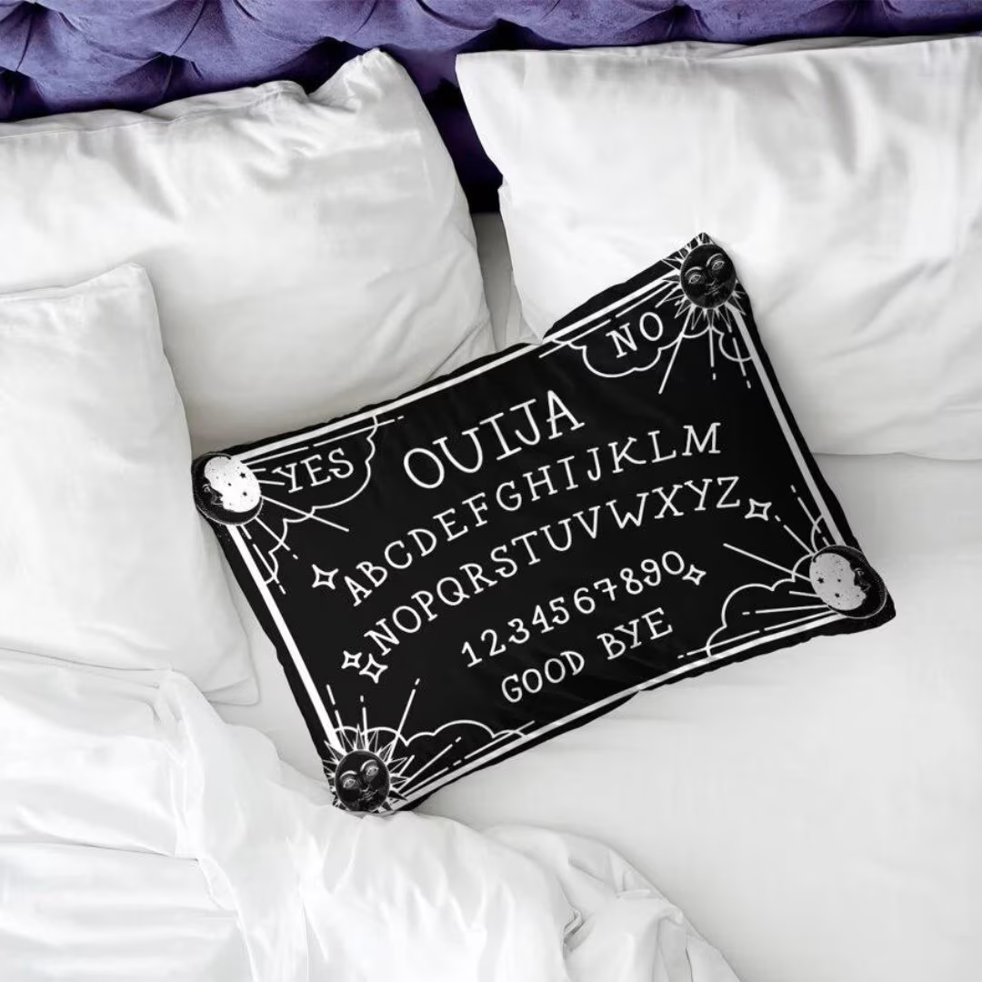 Talking Board Print Cushion Cover