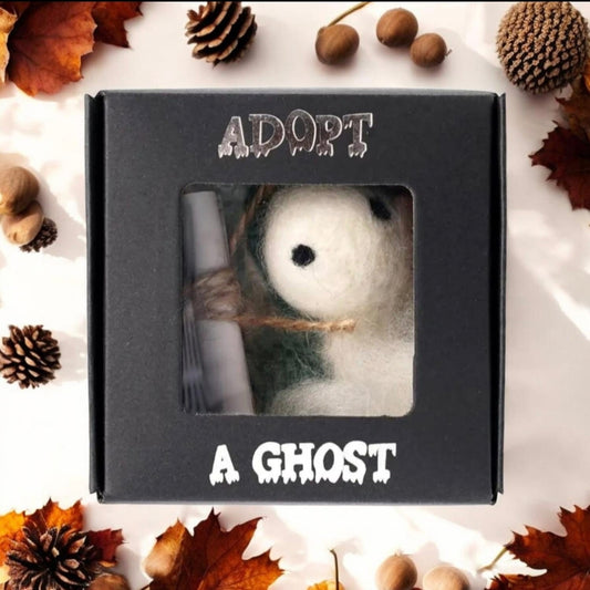 adopt a ghost cute gift spooky gift scary gift friend for life darkhex
